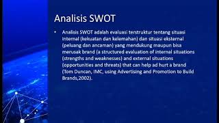 BAB 6 ( Analisis Situasi & Analisis SWOT )