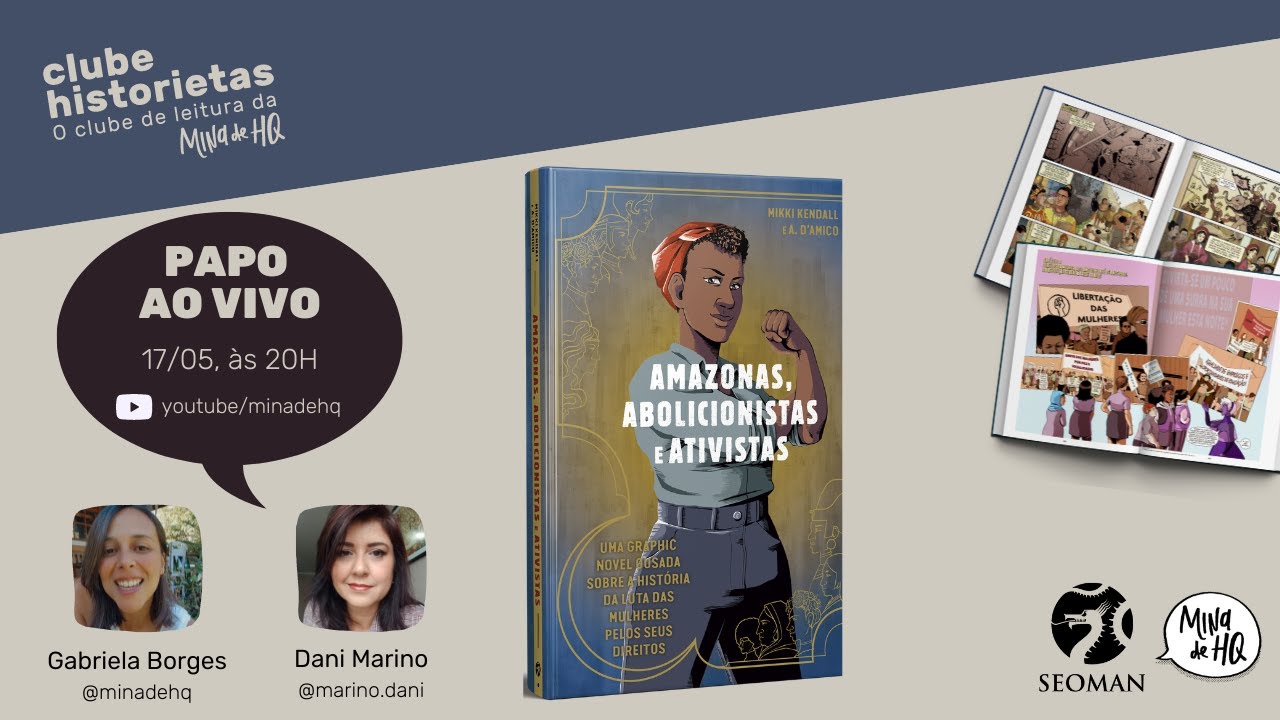 [LIVE] Quadrinhos feministas