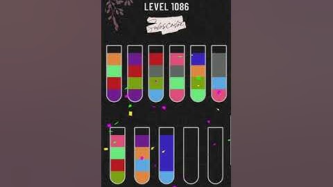 Water Sort Puzzle - Level 1085 & 1086
