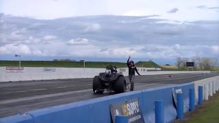 Hall Bros. Hemi Bantam Altered Roadster Test-N-Tune - Run 1