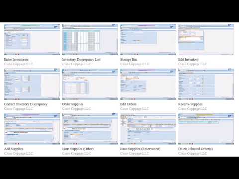 Over 45 SAP GCSS Army Video Tutorials