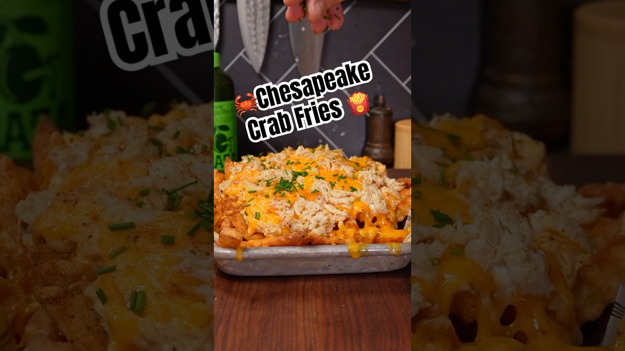 Картофель фри из чесапикского краба