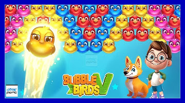 Bubble Birds V - Color Birds Shooter Level 41 - 50 | Bubble Shooter Walkthrough @GamePointPK