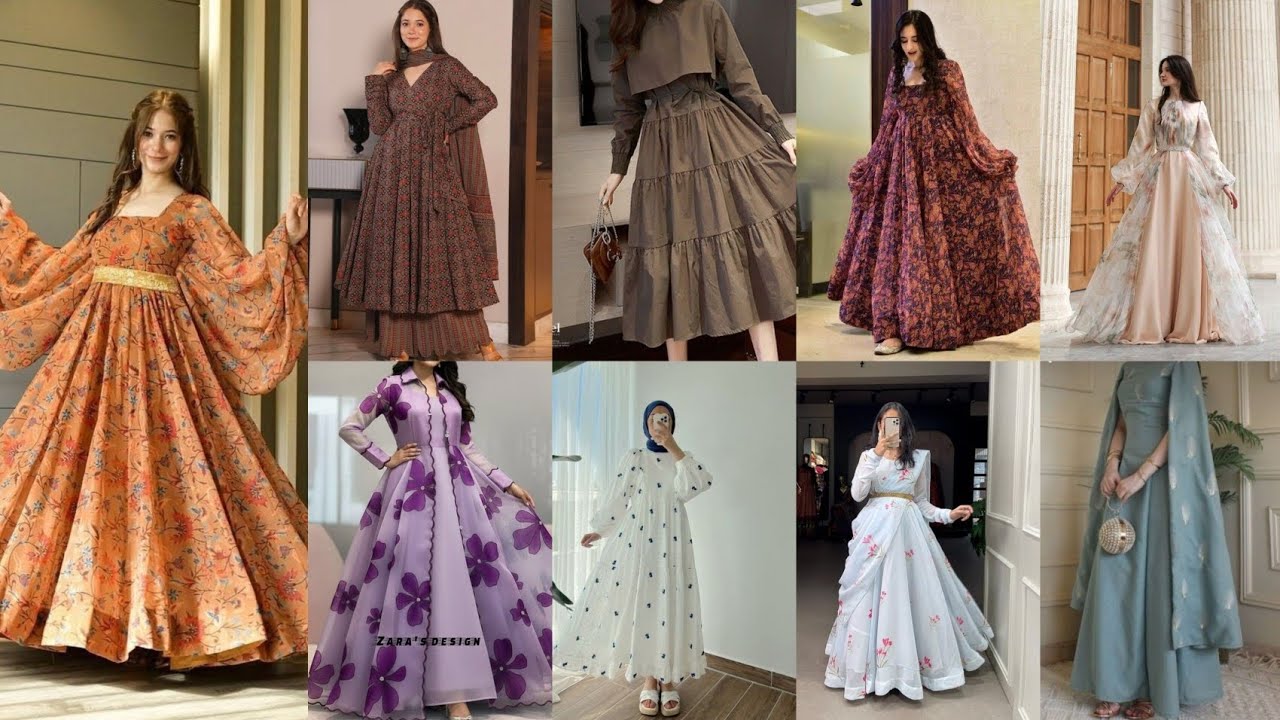 Frock design for girls party wear