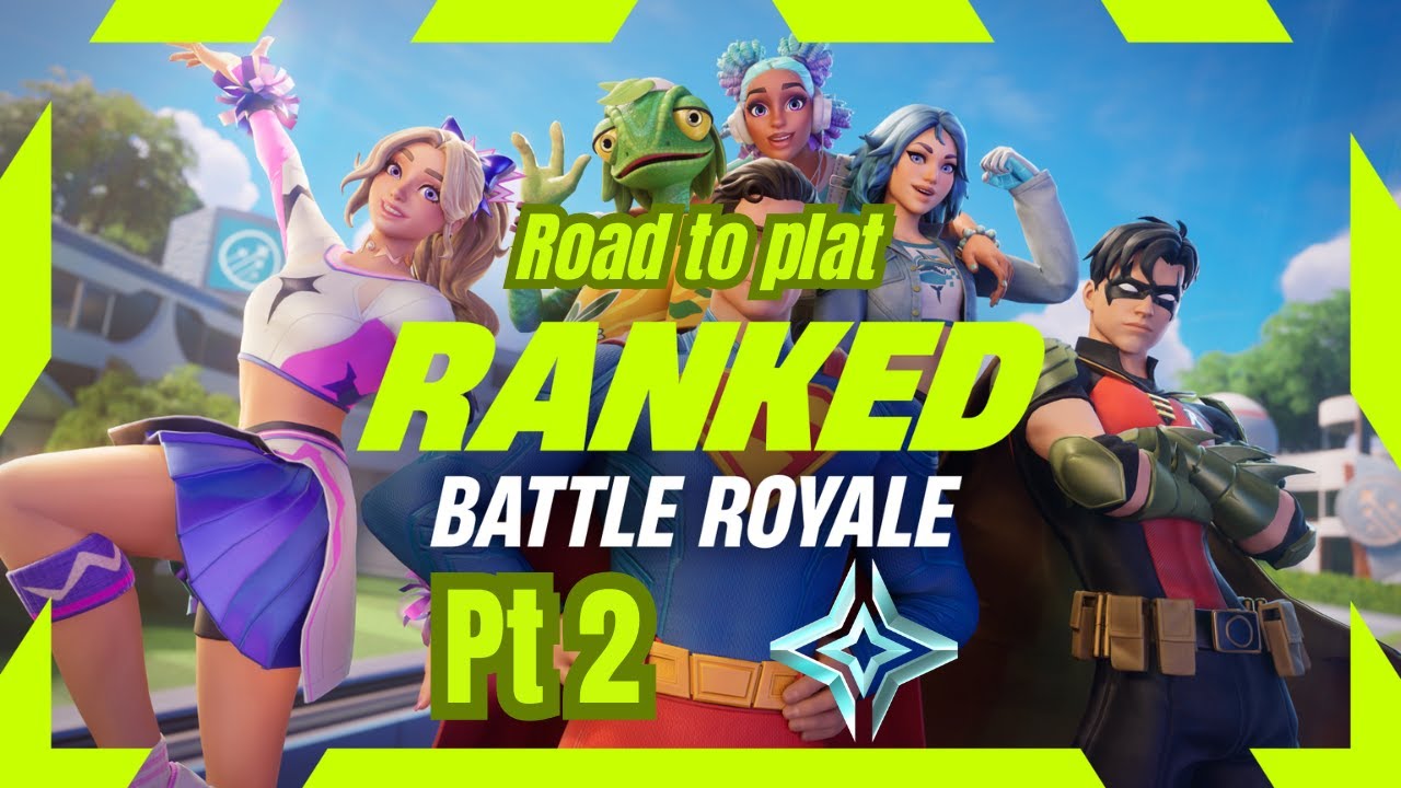 Road to Platinum – Part 2 Climbing the Ranks in Fortnite Ranked! - YouTube