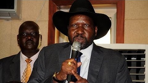 South Sudan: Kiir says he