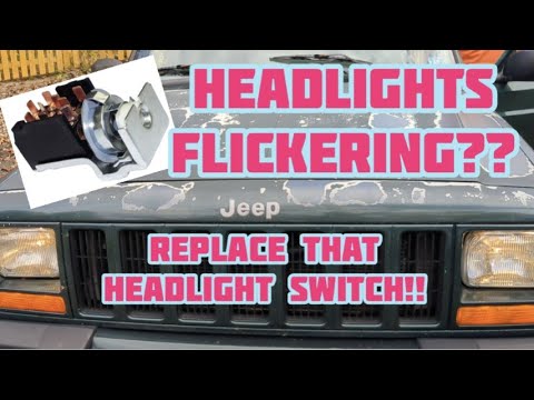 WATCH THIS if Your Headlights Flash! 2000 Jeep Cherokee Headlight