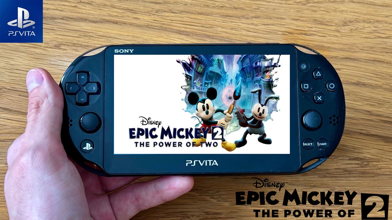 Epic Mickey 2 The Power Of Two / PlayStation (PS) Vita Slim Gameplay