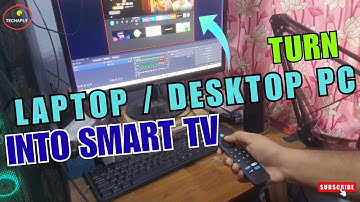 How to Turn Laptop / PC into Smart TV - Convert Laptop/Desktop into Smart TV With Video Capture USB