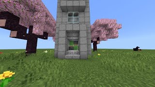 Cara membuat lift di Minecraft 1.20 terbaru