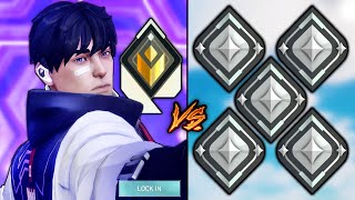 Radiant Iso VS 5 Silver Players! - Who Wins?