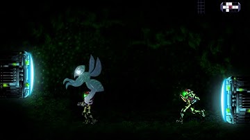 Metroid remake unity - test ice beam, doors, metroids