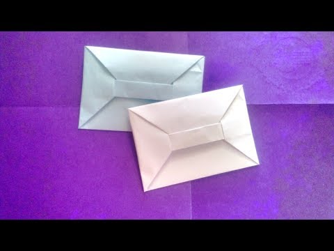 Easy Origami Paper Envelope How To Make At Home In Hindi