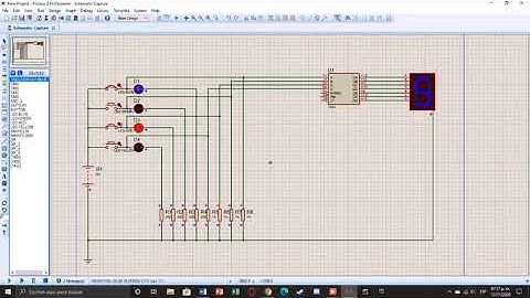 Practica 10 Display de 7 segmentos y convertidor binario a decimal(BCD)