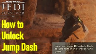 Star Wars Jedi Survivor how to unlock jump dash ability guide screenshot 1