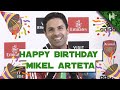 Happy 40th Birthday to Mikel Arteta!  | The BEST Moments