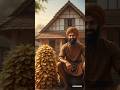 The Woodcutter Tree gives gold leafs🤑 #ai #farmer #leaf #tree #shorts #viral