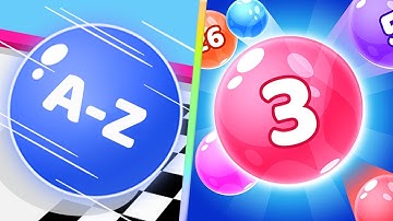 🌑 🌝 AZ Run Vs Marble Run Max Levels iOS,Android Gameplay New Update Trailers Pro Walkthrough MKWXSW1