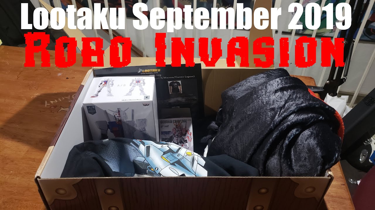 Lootaku Crate Unboxing! September 2019: Robo Invasion