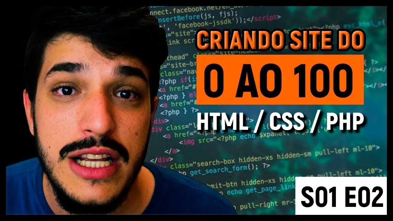 CRIANDO SITE DO ZERO AO 100 com HTML CSS PHP MySql | Desenvolvimento ...