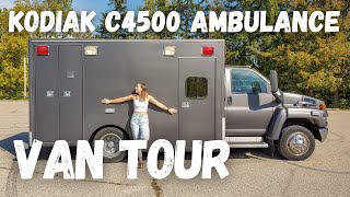 VAN TOUR! | C4500 Kodiak Ambulance | Vlog #3