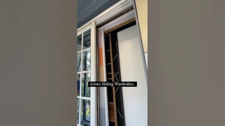 Our Aristo Sliding Wardrobe Shutters add a class look to your room #shorts #Probuild