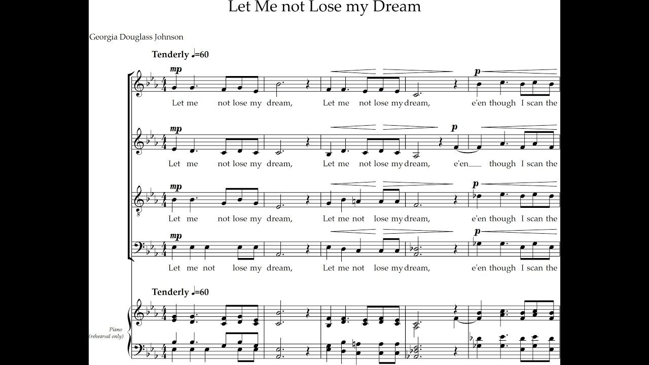 Let me not Lose my Dreams - YouTube