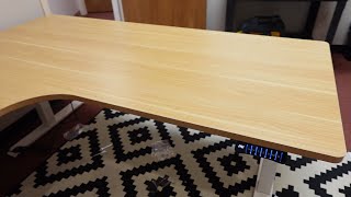 How to assemble Motorized Height Adjustable Desk; 9810452