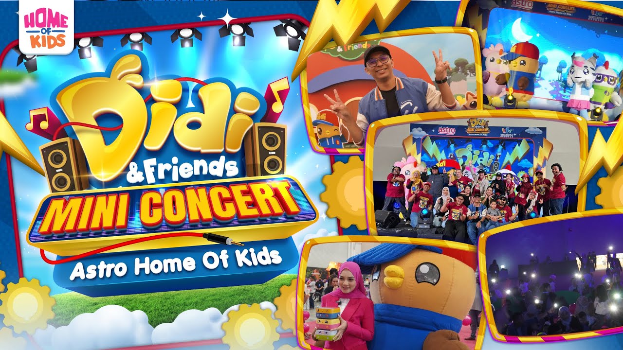 Mini Concert Didi & Friends Astro Home Of Kids | Warnakala Studios