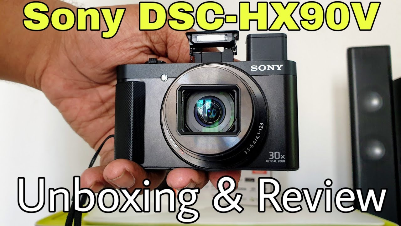 Sony Cybershot DSC- HX90V 18.1MP Digital Camera Unboxing & Review(Hindi)