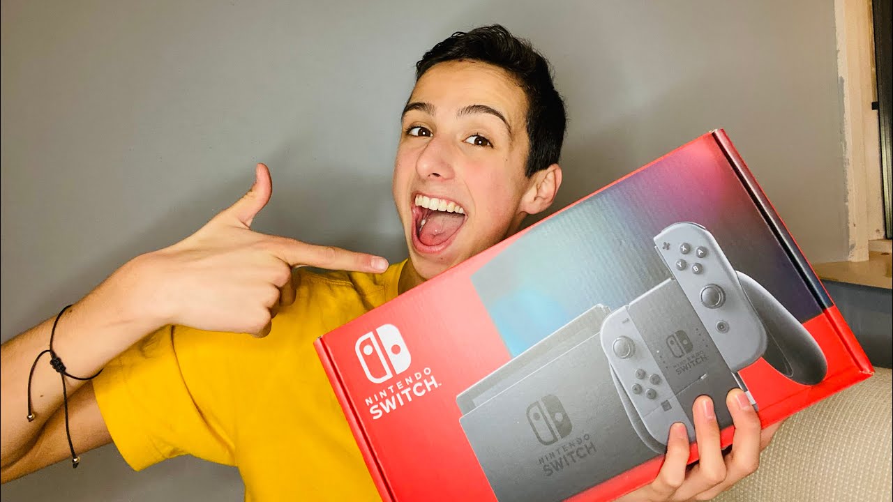 NINTENDO SWITCH UNBOXING 2020! | Jasey Harders