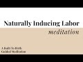 Naturally Inducing Labor Meditation | Built To Birth Affirmation Meditations | Hypnobirth