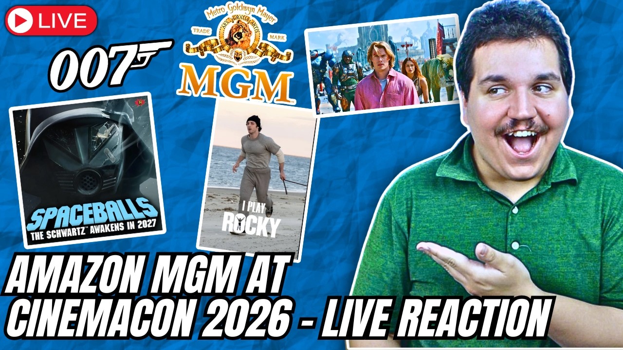 Amazon MGM Announcements at CinemaCon 2026 - LIVE Reaction!!!
