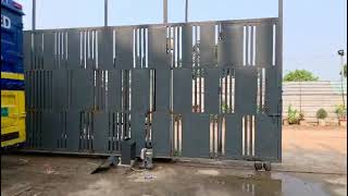 3000KG Overload Gate Automation System On Factory During Testing