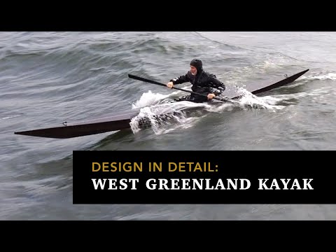 NEW West Greenland Kayak, in Detail