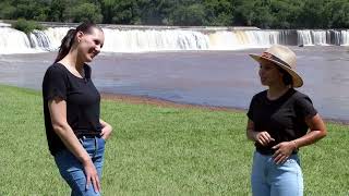 Mosaico deste final de semana visita a Cachoeira da...