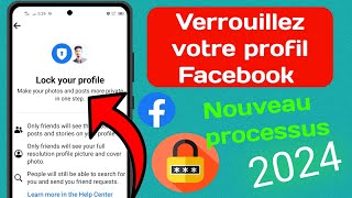 Comment verrouiller le profil Facebook 2024 |  Verrouillez votre profil Facebook