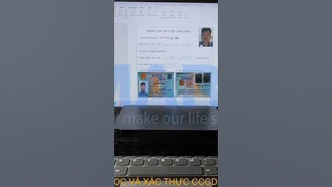 Thiết bị đọc và xác thực CCCD gắn chip điện tử ra file pdf, doc, excal