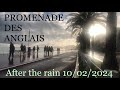 Promenade des anglais nice french riviera 10022024 after the rain
