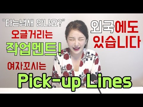 재미있는 <strong>pick</strong>-<strong>up</strong> <strong>lines</strong> 배워봐요 I 니나