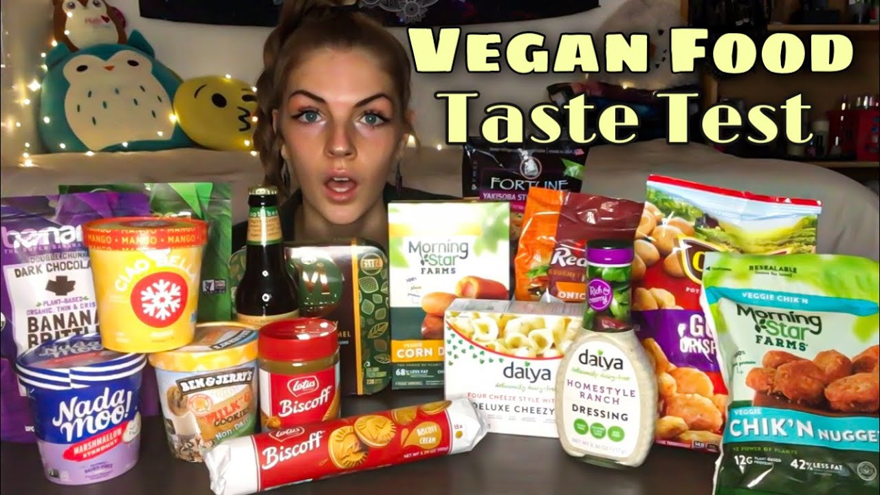 Taste Testing VEGAN Foods!