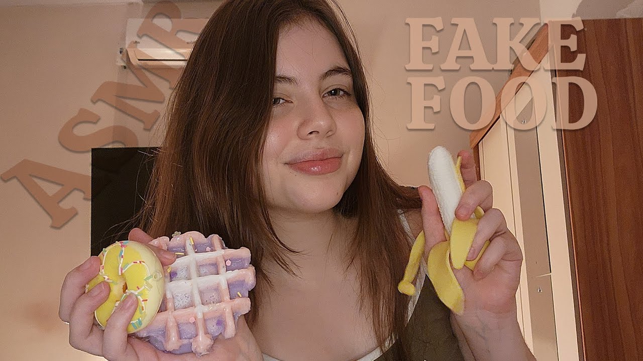 Você vai dormir em 5 minutos com esse ASMR! (FAKE FOOD)