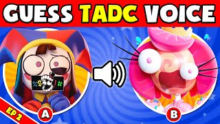 Guess The VOICE...! The Amazing DIGITAL CIRCUS Ep 2: Candy Carrier Chaos! The New Character? NT Quiz