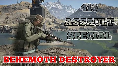 416 ASSAULT SPECIAL vs Behemoth in Ghost Recon Breakpoint | Extreme Difficulty