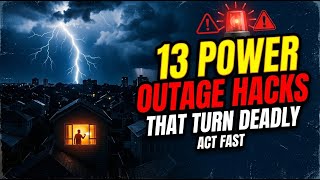 13 Power Outage Hacks For Surviving Rare Sequences That Turn Deadly (Act Fast)
