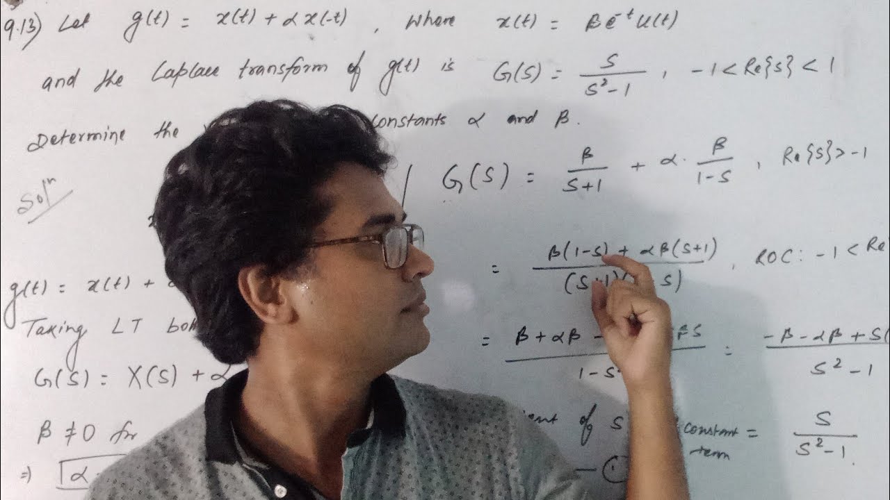 LT - 26 | Solution of problem 9.13 of Alan V Oppenheim - YouTube