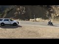 ZX10 Crash in Front of a Cop