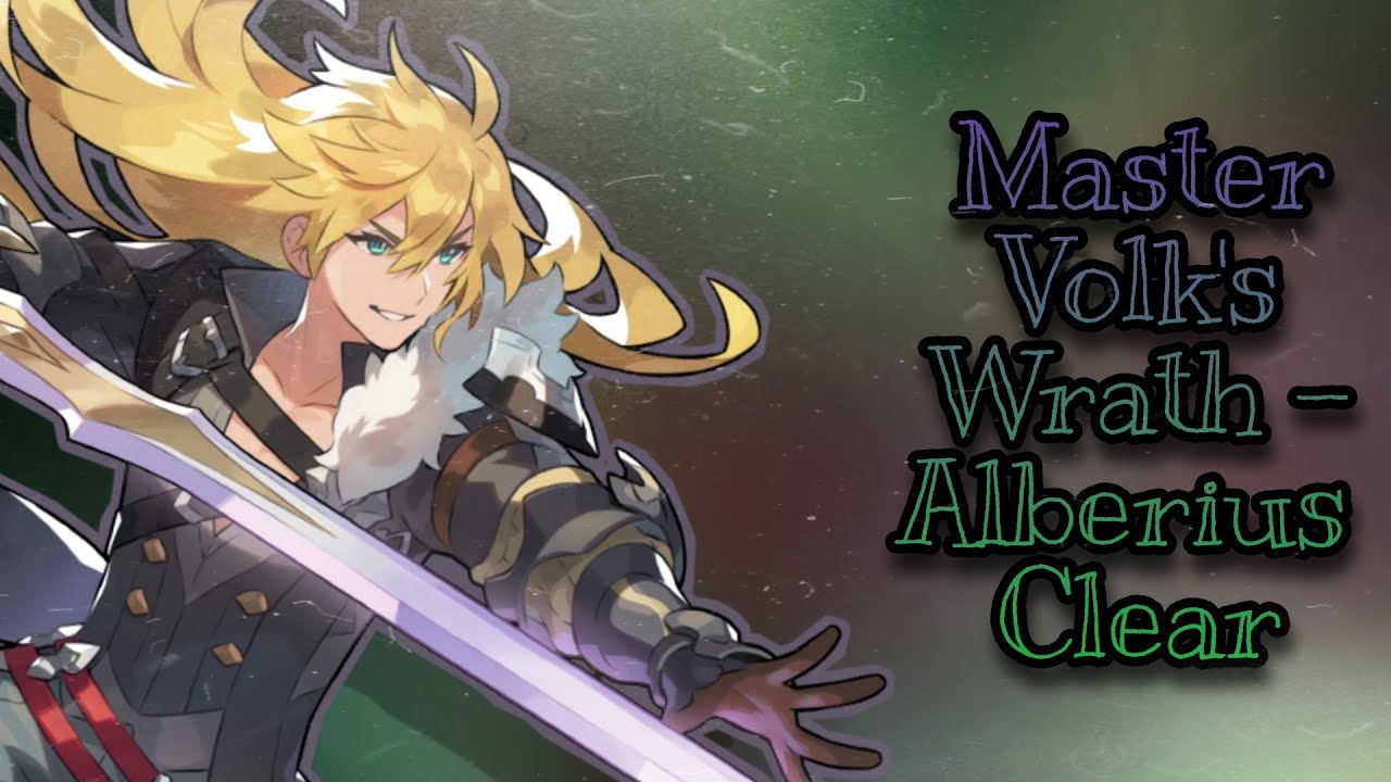Dragalia Lost Master Volk s Wrath Alberius POV YouTube