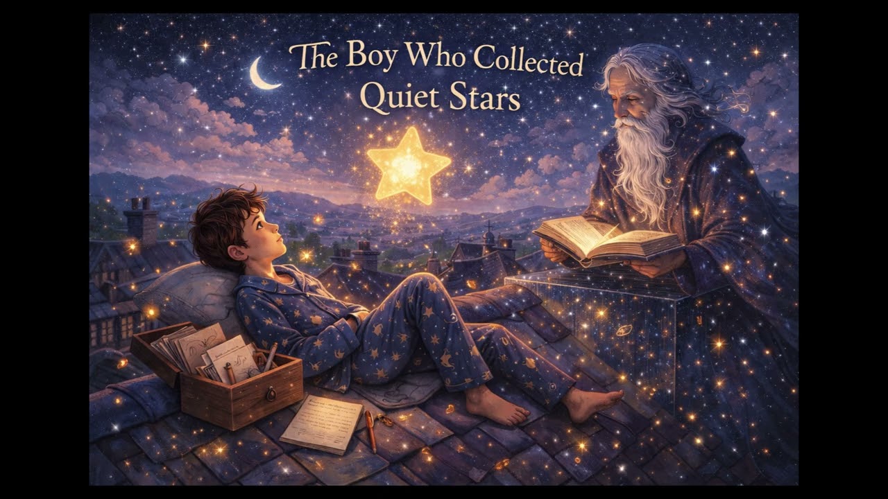 The Boy Who Collected Quiet Stars  // Sleep Stories for Kids