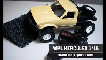 WPL Offroad Hercules C14 Unboxing, Quick Drive, & Overview
